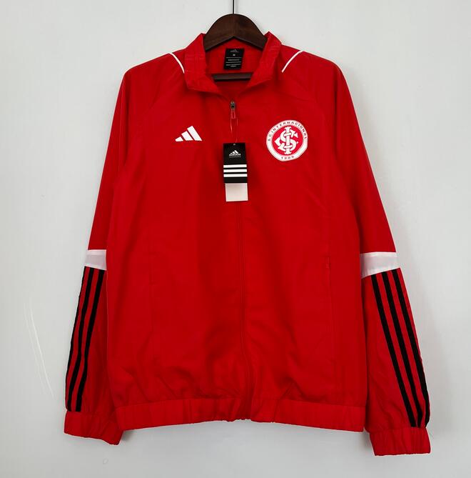 Internacional Windbreaker Hoodie Jacket Red 2023/24